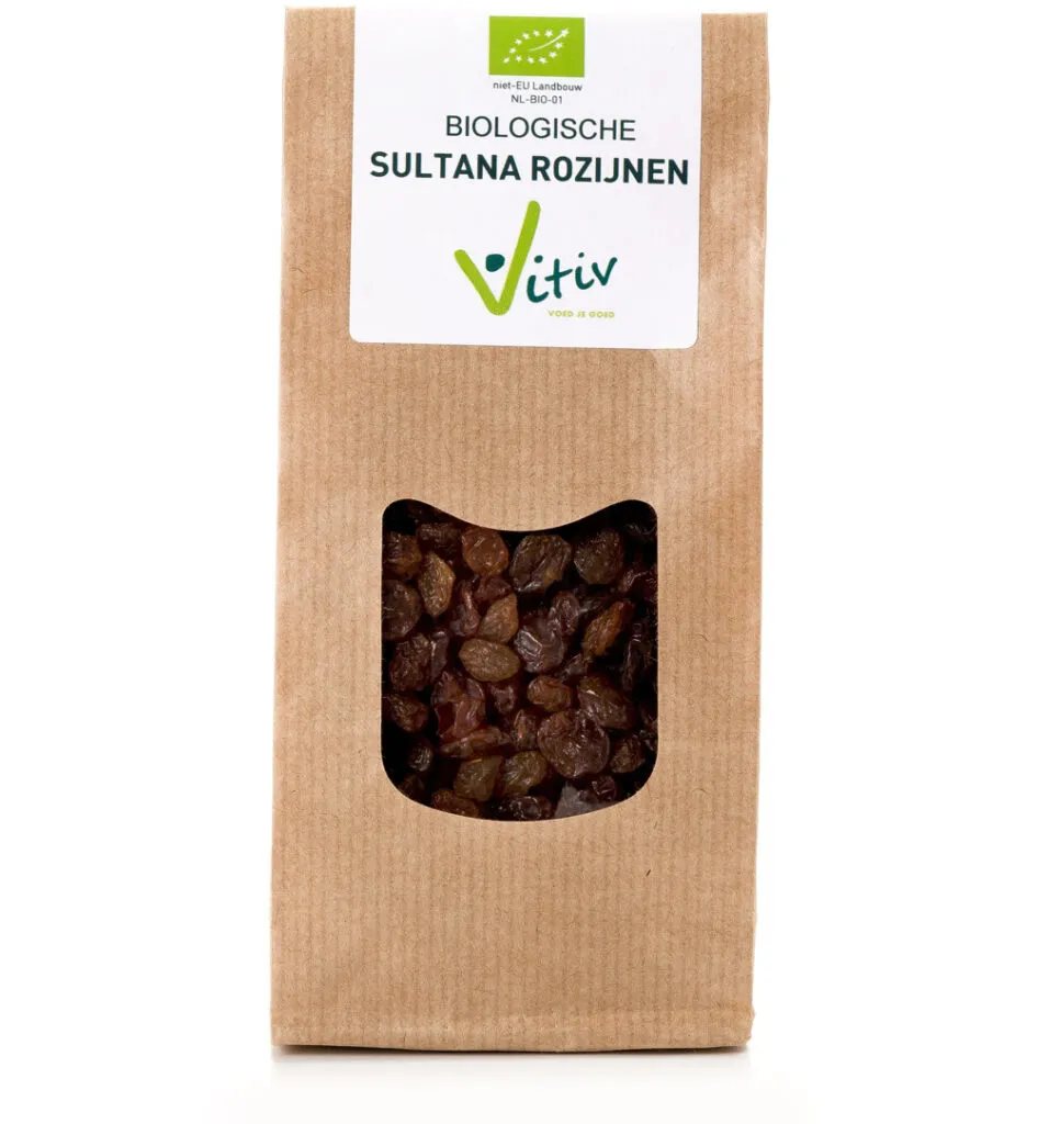 Vitiv Sultana Rozijnen Bio (1000 gr)