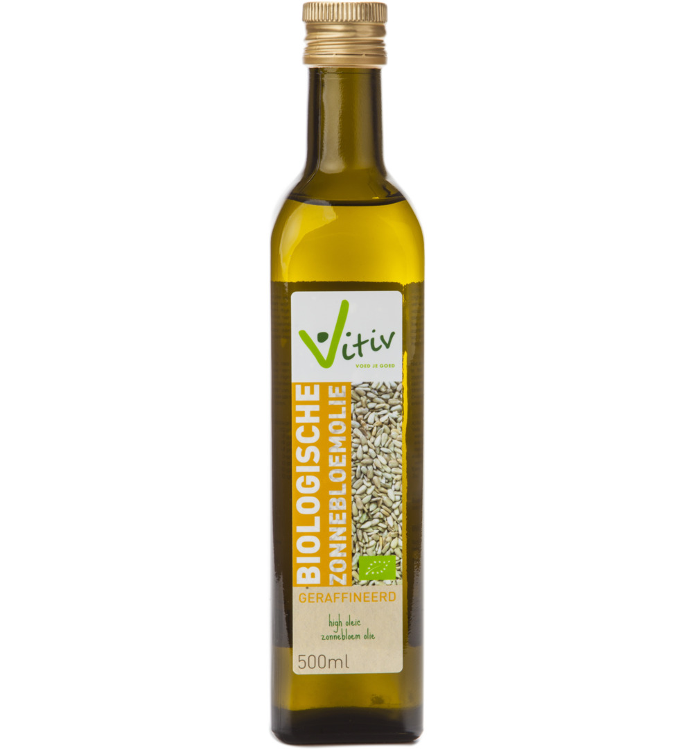 Vitiv Zonnebloemolie Bio (500 ml)