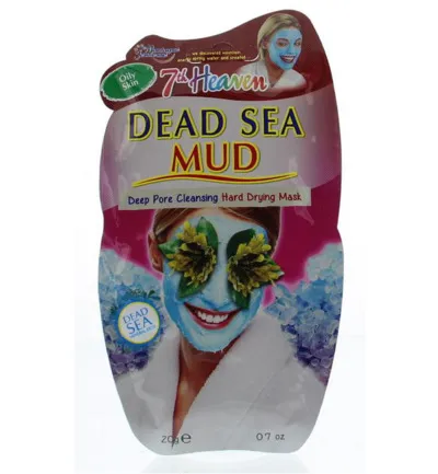 Montagne Jeunesse 7th Heaven gezichtsmasker dead sea mud pac (20 gr)