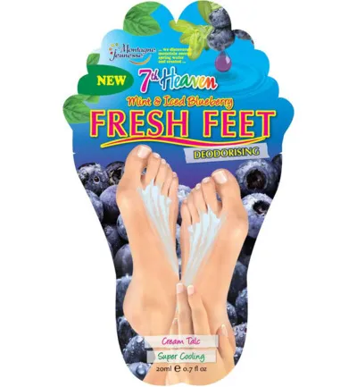 Montagne Jeunesse 7th Heaven voetenmasker fresh feet (20 ml)