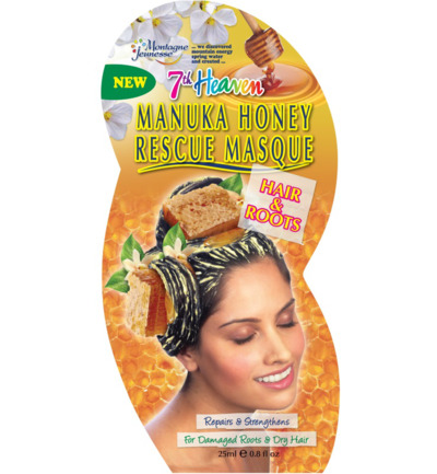 Montagne Jeunesse 7th Heaven haarmasker rescue manuka honey (25 ml)