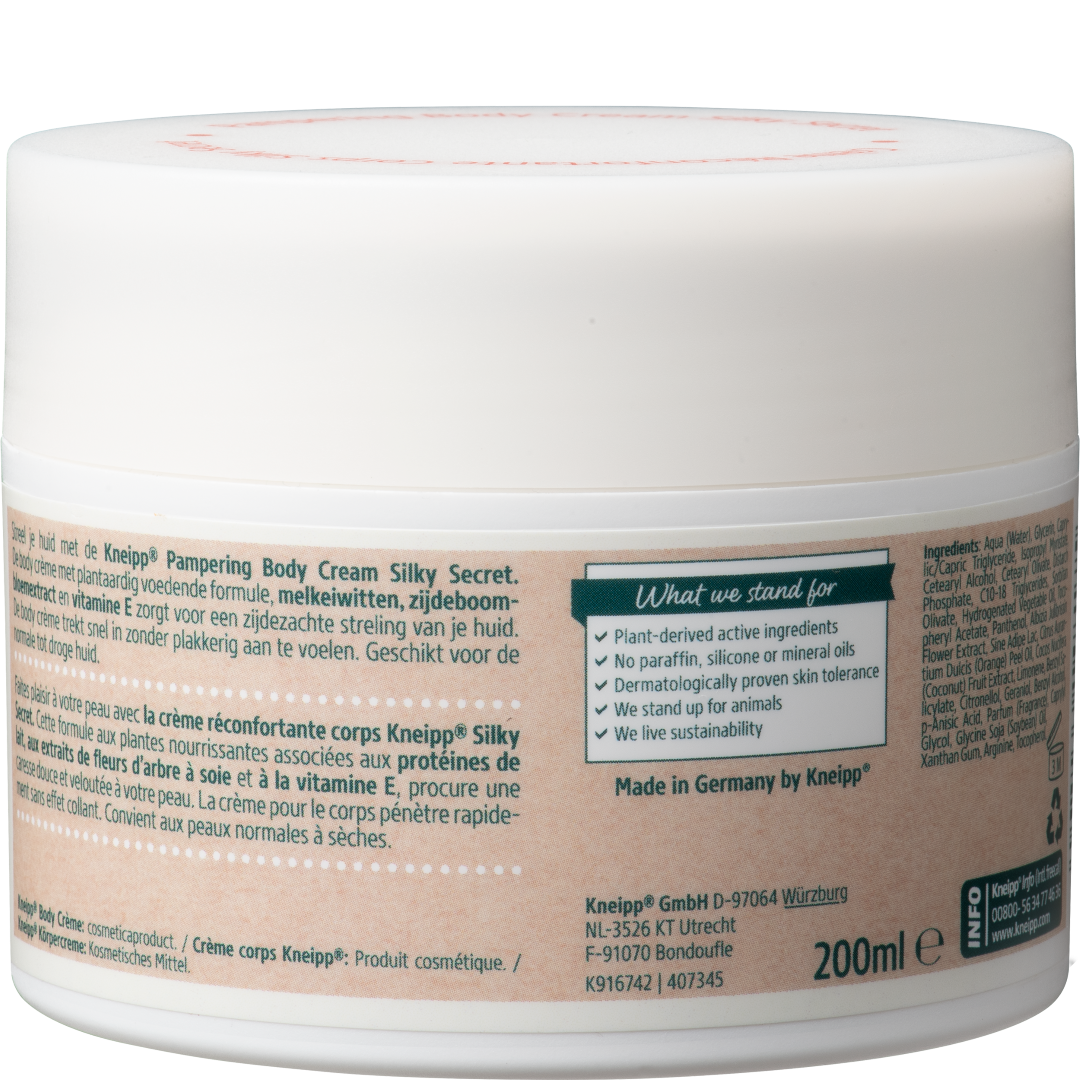 Kneipp Body creme silky secret (200 ml)