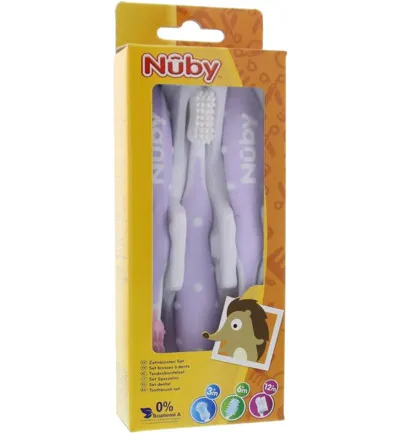 Nuby Tandenborstel setje (3 stuks)