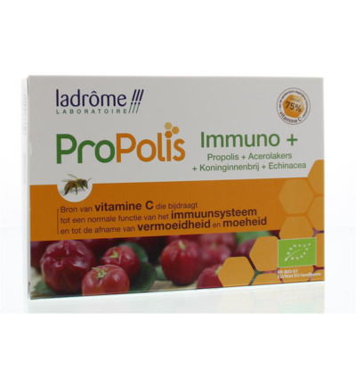 Ladrôme Propolis immuno+ 10ml bio (20 stuks)