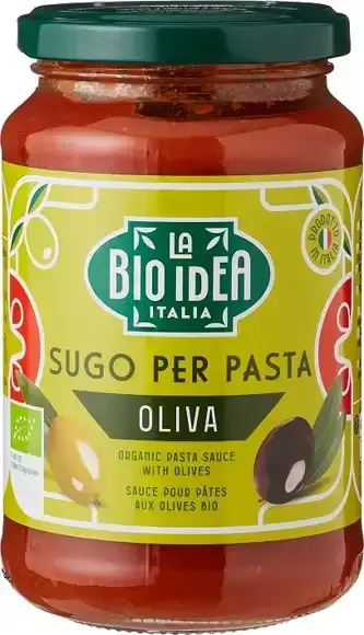 La Bio Idea Pastasaus Olijven Bio (340 gr)