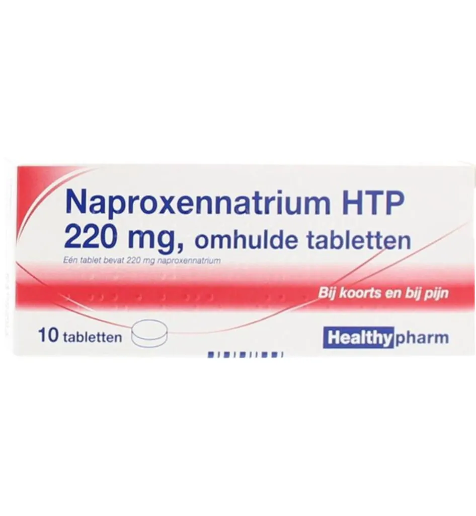 Healthypharm Naproxennatrium 220Mg (10 tabletten)
