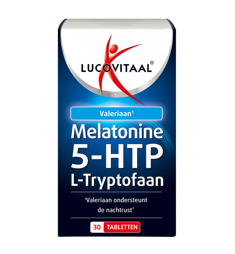 Lucovitaal Melatonine 5 HTP L-Tryptofaan (30 tabletten)