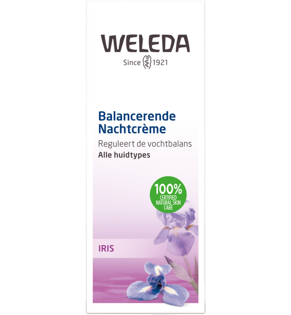 WELEDA Iris balancerende nachtcreme (30 ml)