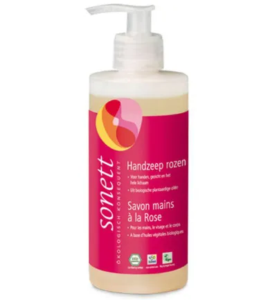 Sonett Handzeep rozen vloeibaar (300 ml)