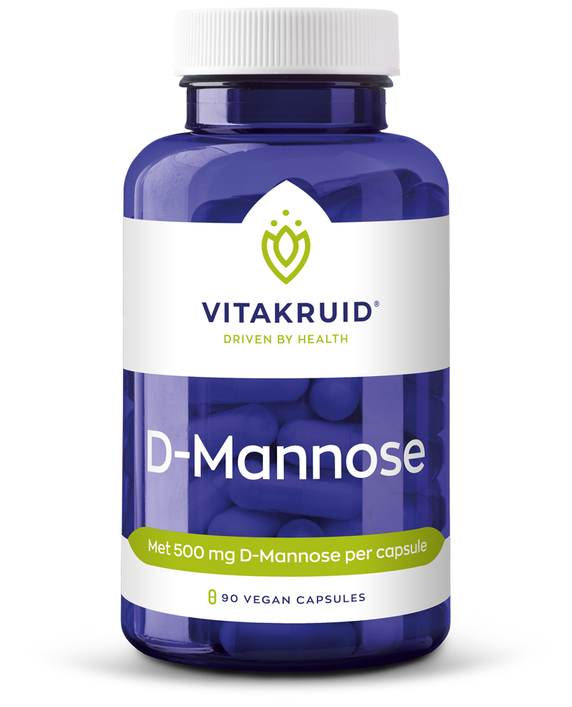 Vitakruid D-Mannose 500 Gewonnen Uit Cranberry (90 vega capsules)