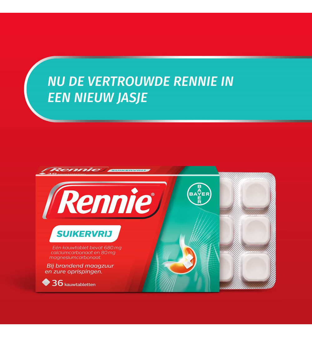 Rennie Suikervrij (36 tabletten) - image 5