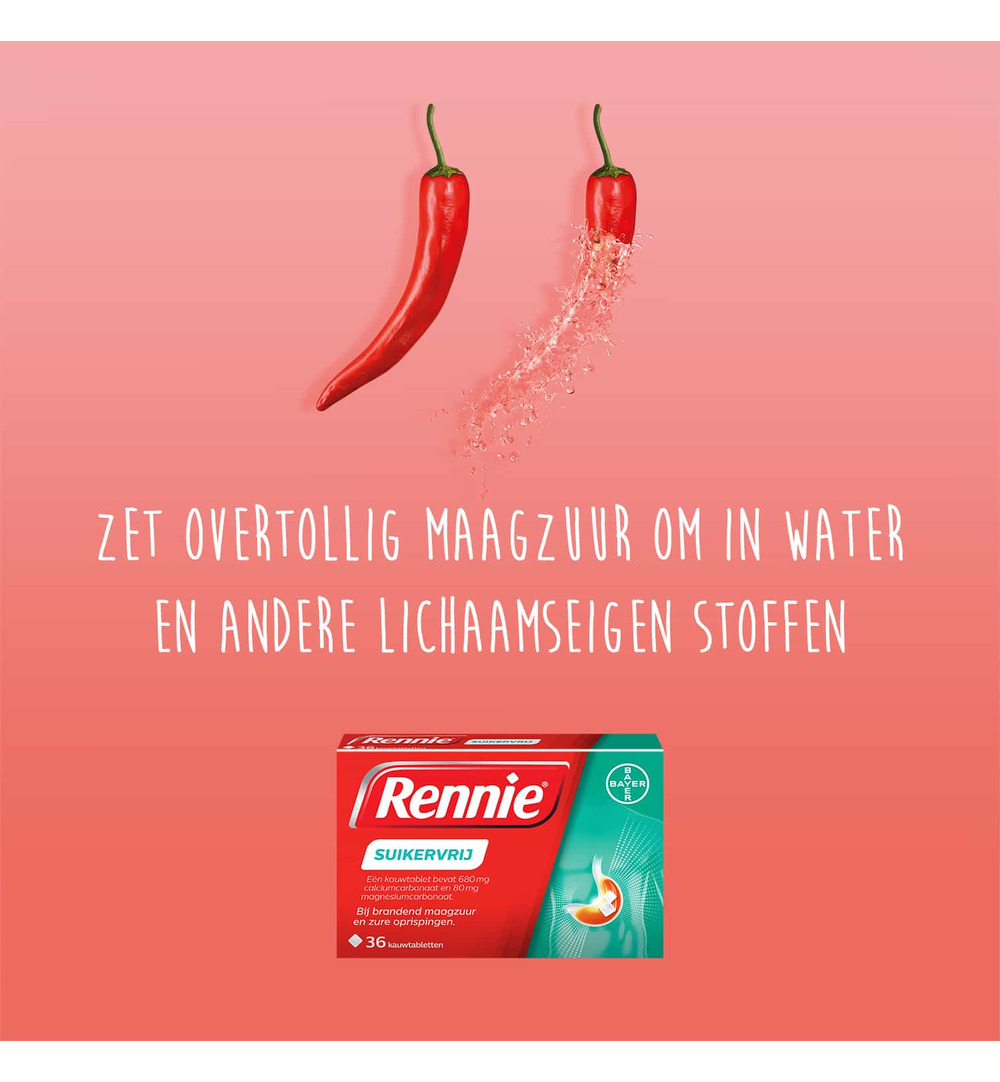 Rennie Suikervrij (36 tabletten) - image 7