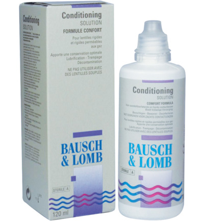 Bausch + Lomb Conditioner lenzenvloeistof harde lenzen (120 ml)