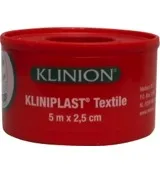 Kliniplast Hechtpleister 5 x 2.5 cm met ring (1 stuk)