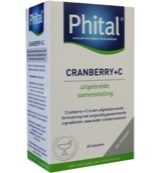Phital Cranberry + C (60 tabletten)