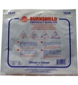Burnshield Hydrogel kompres 20 x 20 cm (1 stuk)