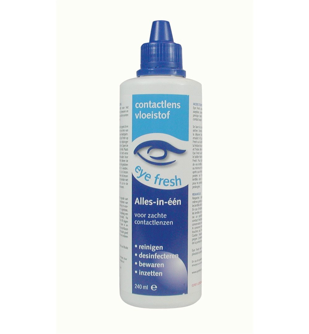 Eye Fresh Alles-in-1 vloeistof zachte lenzen (240 ml)