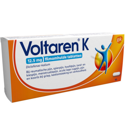 Voltaren K 12.5mg (10 stuks)