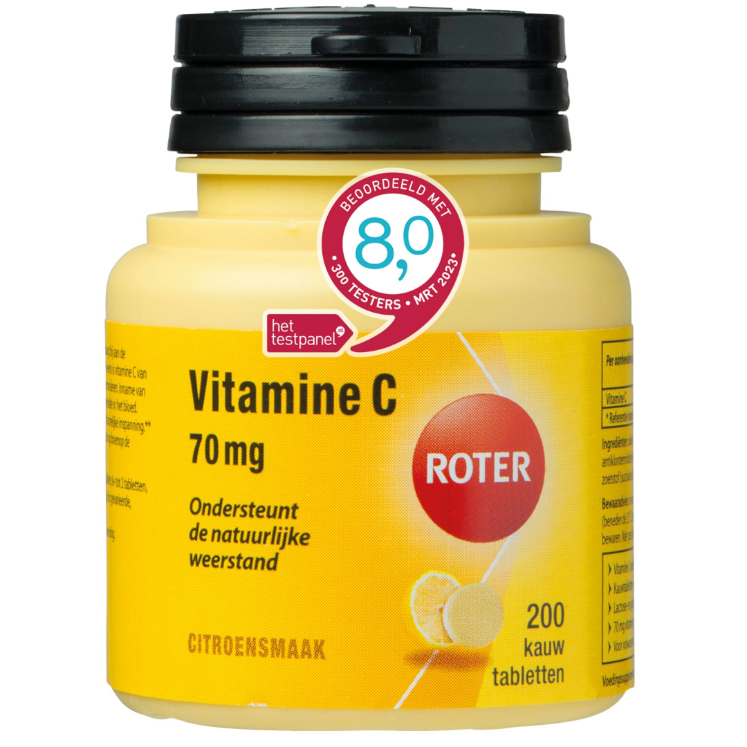 Roter Vitamine C 70 mg kauwtablet (200 tabletten)