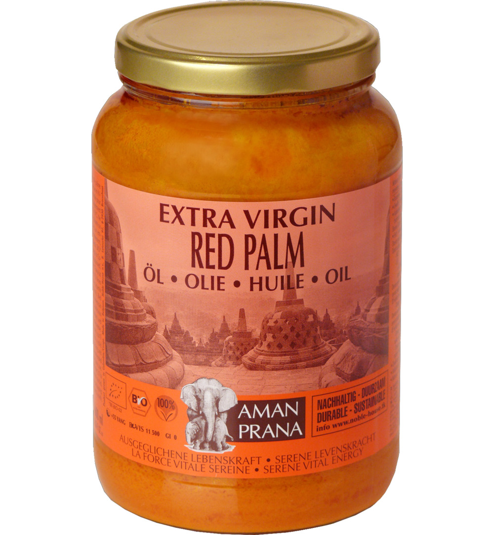 Amanprana Rode Palm Olie Bio (1600 ml)