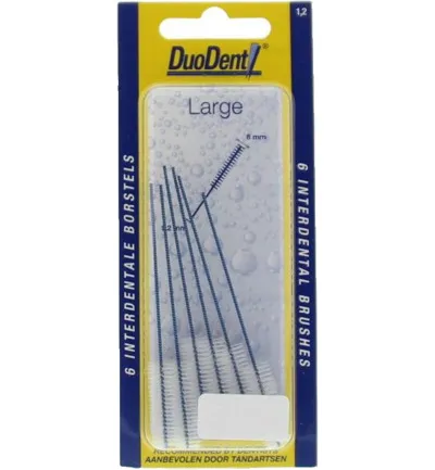 Duodent Interdentaal borstel large 1.2 (6 stuks)