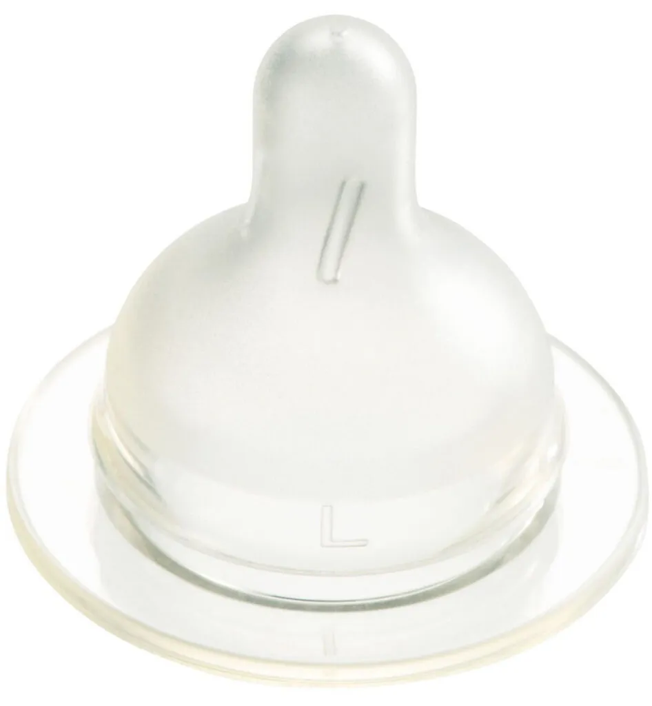 Difrax Flesspeen soft breed large (2 stuks)