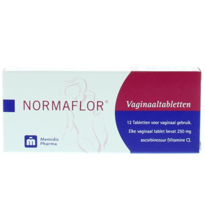 Normaflor Vaginaletabletten (12 stuks)