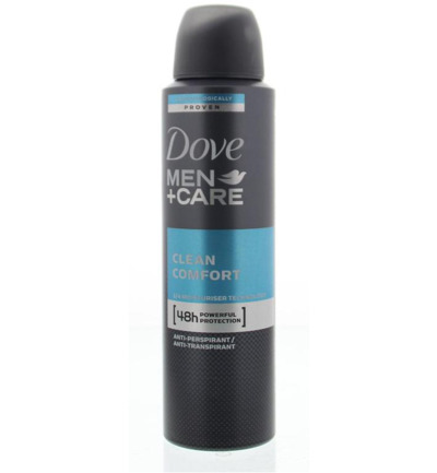 Dove Deodorant spray men clean comfort (150 ml)
