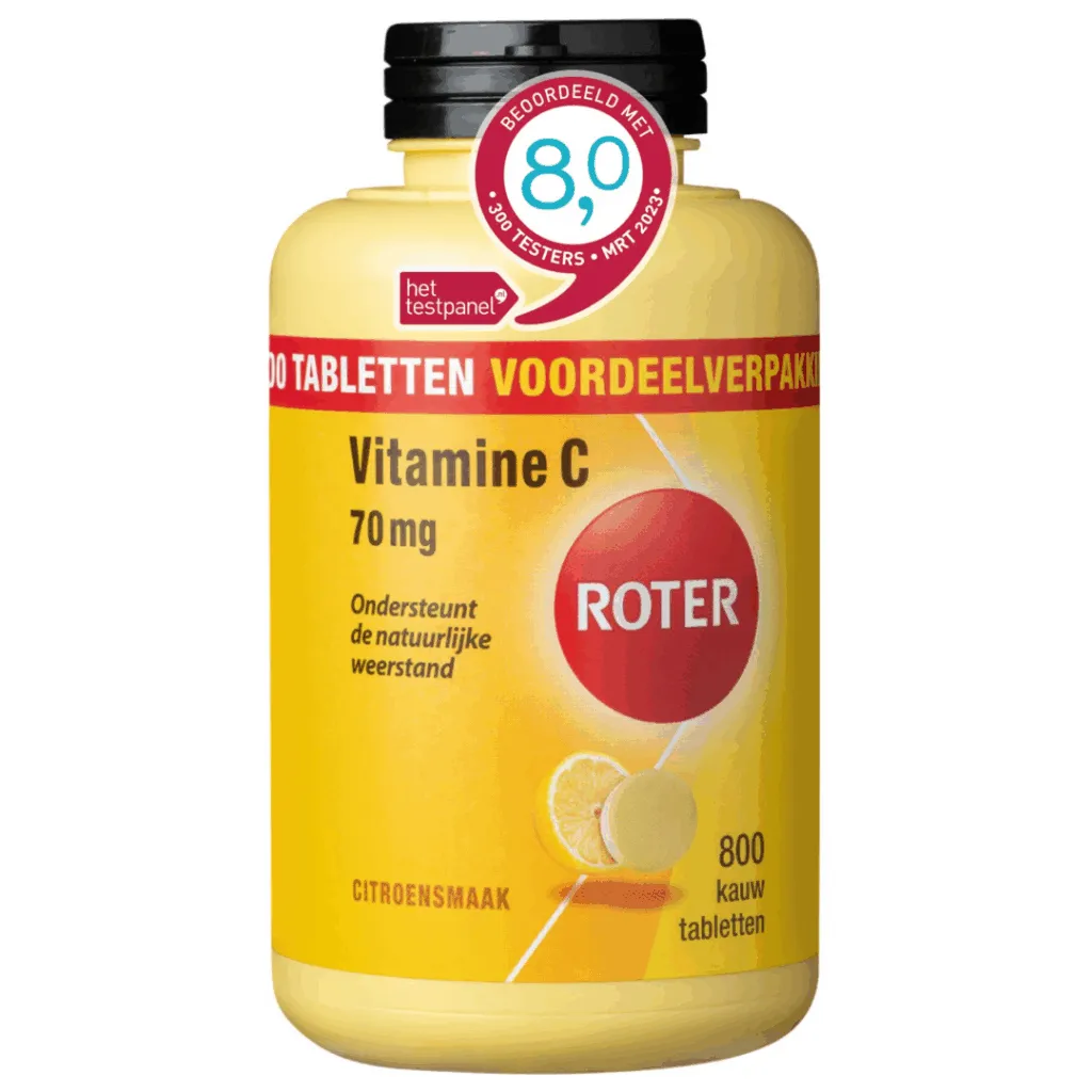 Roter Vitamine C 70 mg kauwtablet (800 kauwtabletten)