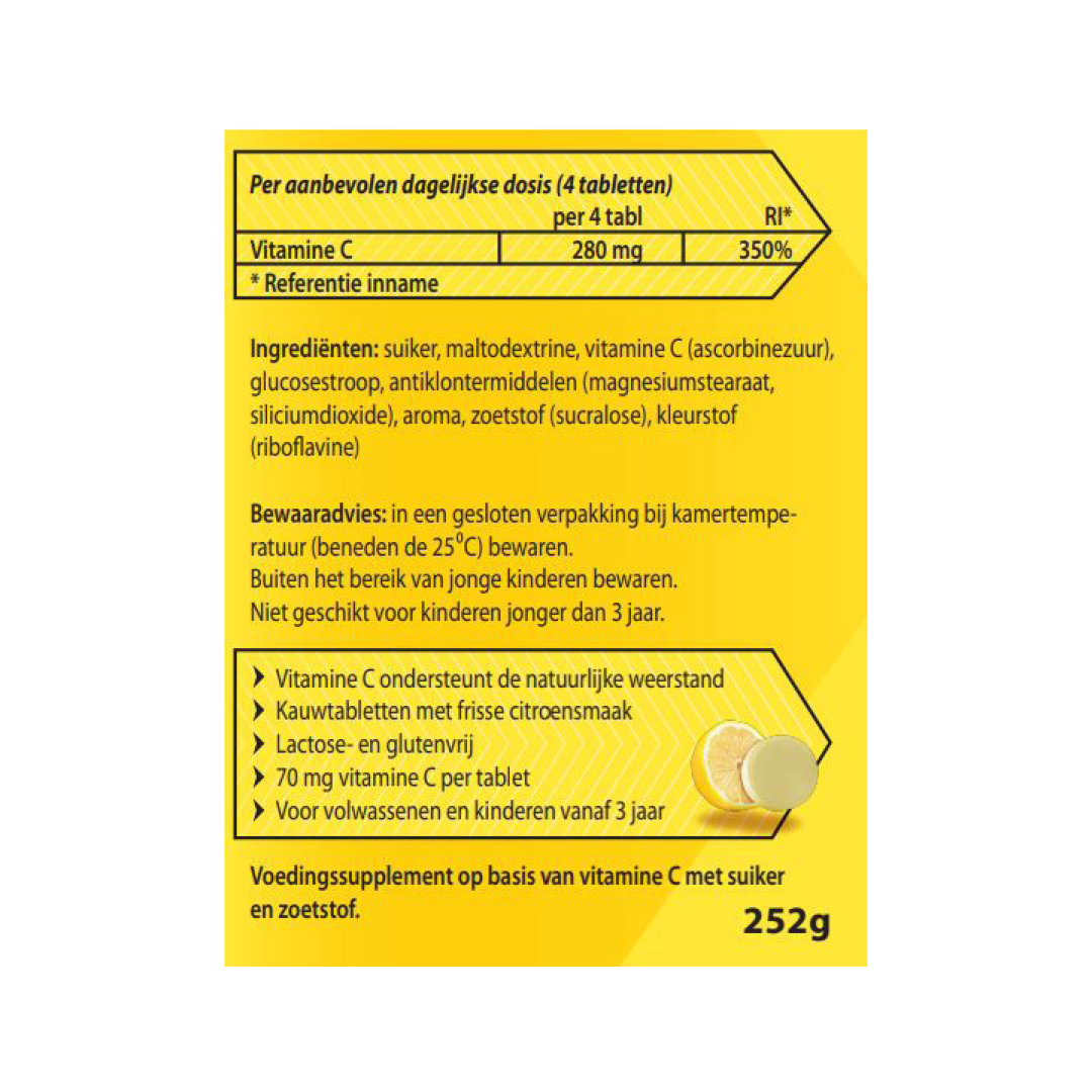 Roter Vitamine C 70 mg kauwtablet (800 kauwtabletten) - image 3