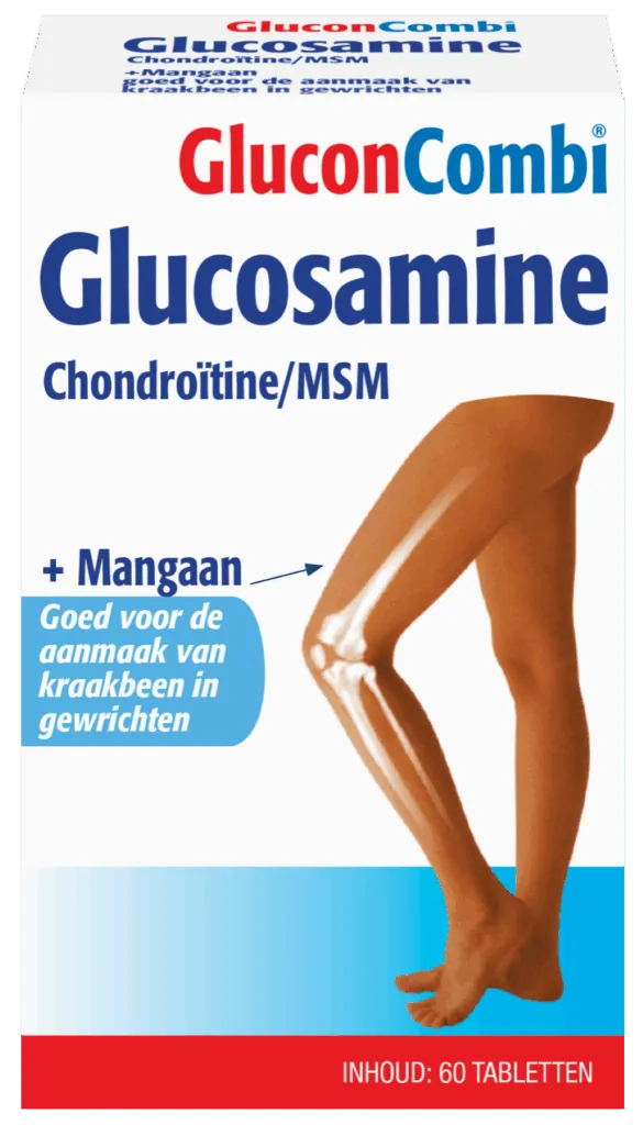 Leef Vitaal Glucosamine & Chondroitine Msm Mangaan (60 stuks)