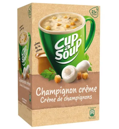 Cup A Soup Champignon Soep (21 Zakjes)