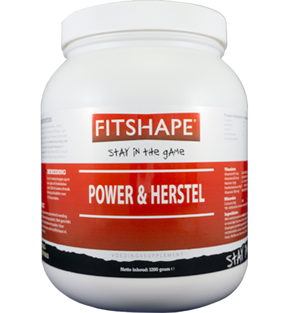 Fitshape Power & Herstel I Aardbei (1200 gr)