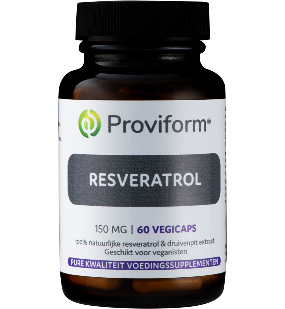 Proviform Resveratrol 150 Mg + 50 Mg Druivenpitextract (60 vega capsules)