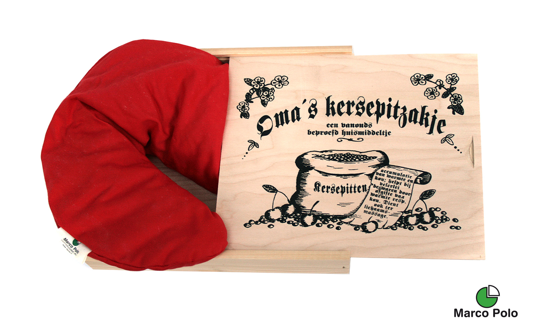 Marco Polo Kersenpitzak nekmodel in kist (1 stuk)