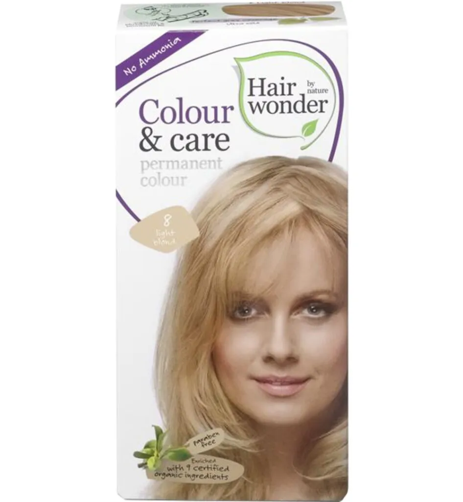 Hairwonder Colour & Care 8 light blond (100 ml)