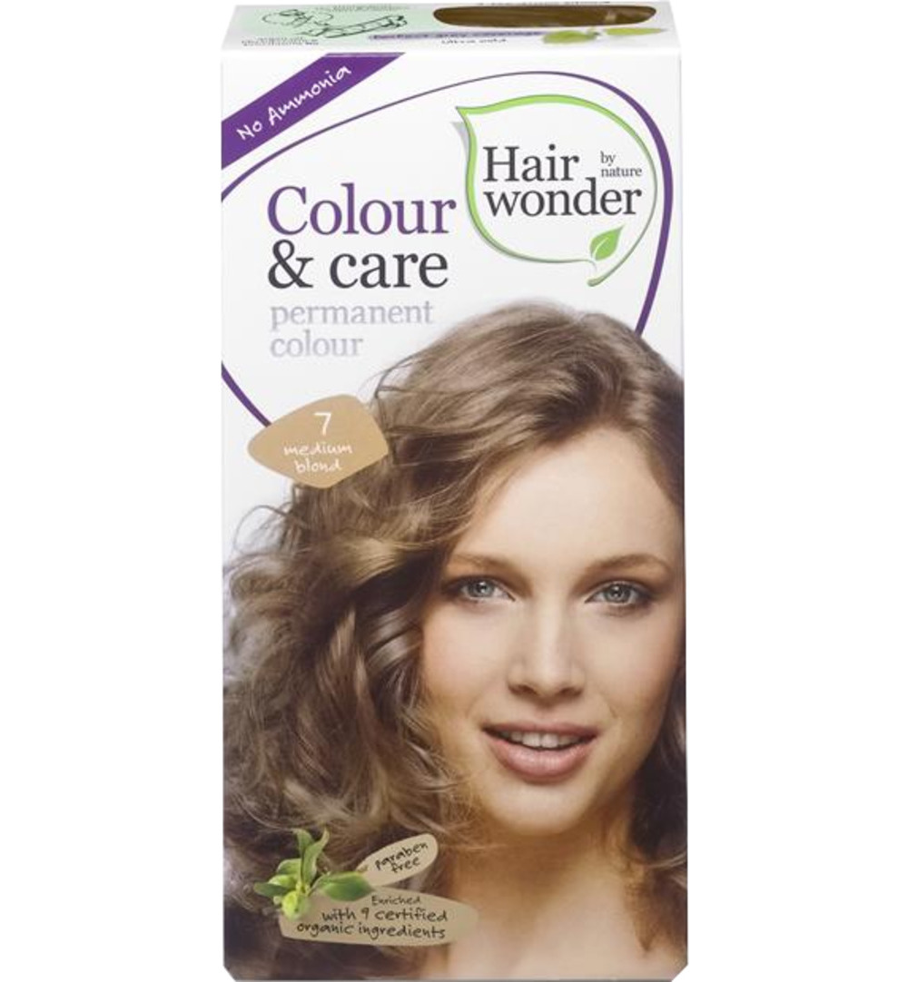 Hairwonder Colour & Care 7 Medium Blond (100 ml)