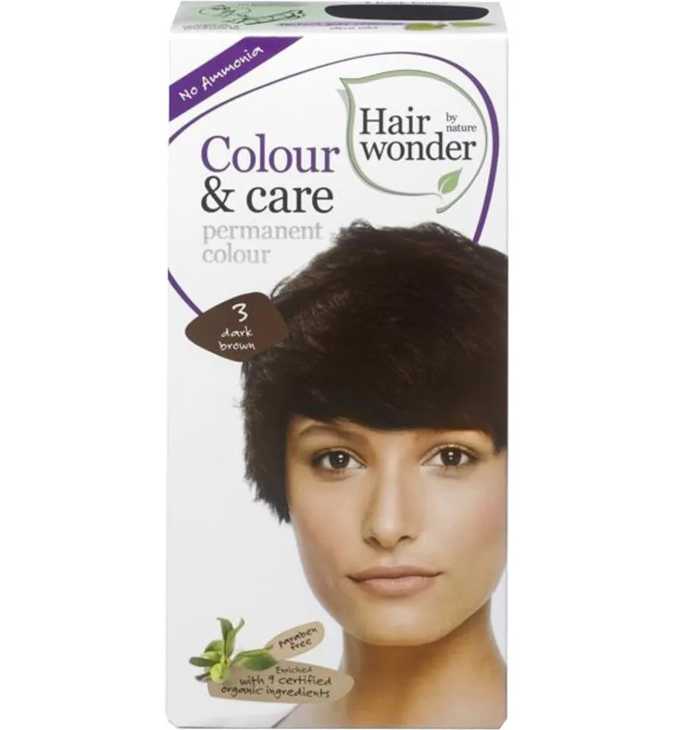 Hairwonder Colour & Care 3 Dark Brown (100 ml)