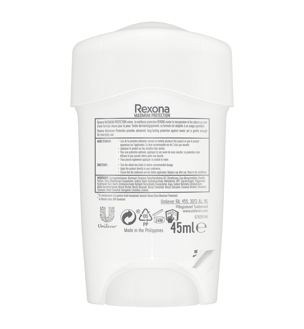 Rexona Deodorant stick max prot sensitive women (45 ml) - image 2
