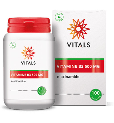 Vitals Vitamine B3 500mg (100 capsules)