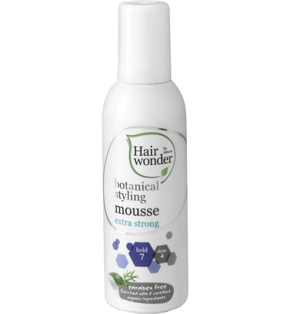 Hairwonder Botanical Styling Mousse Extra Strong (200 ml)