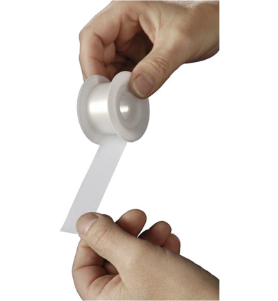 Hekafilm Non-woven hechtpleister 5m x 2.5 cm (12 stuks)