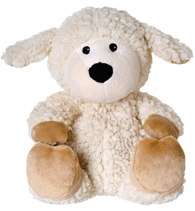 Warmies Schaap Lockesherpa Beige Uitneembare Vull (1 stuk)