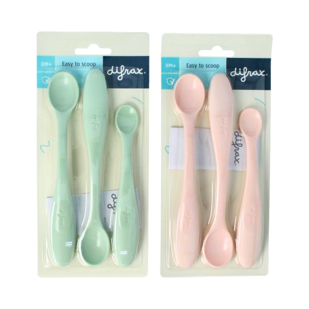 Difrax Voedingslepels (Assorti) (3 stuks)