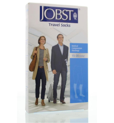 Jobst Travel Socks Zwart Maat 1 (1 paar)