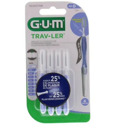 Gum Trav-ler rager 0.6mm (4 stuks)