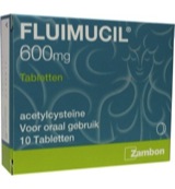 Fluimucil 600mg (10 tabletten)