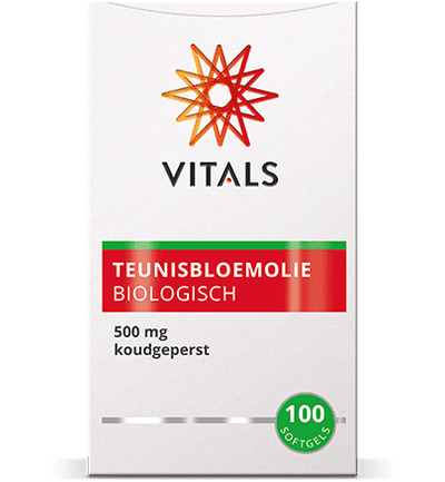 Vitals Teunisbloemolie 500 Mg Bio (100 softgels) - image 2