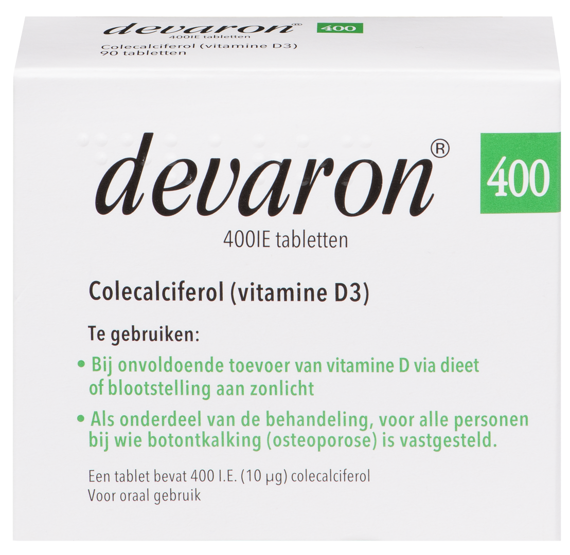 Devaron 400IE (90 tabletten)