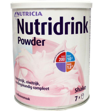 Nutridrink Aardbei Poeder (335 gr)